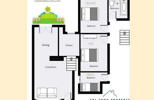 Castle Gate by Spa Town Property - Central Location with Large Living Space - Foto 8