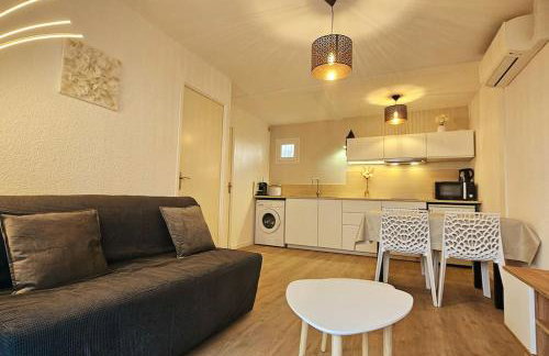 Superbe T2 climatisé avec terrasse & piscine avec accès direct à la mer - Foto 21