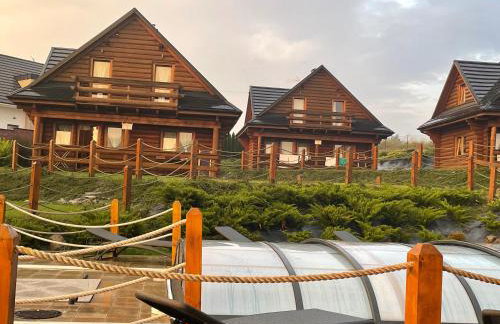 Domki Zagroda Domek z bala z basenem & sauna & balia z hydromasażem - Foto 73