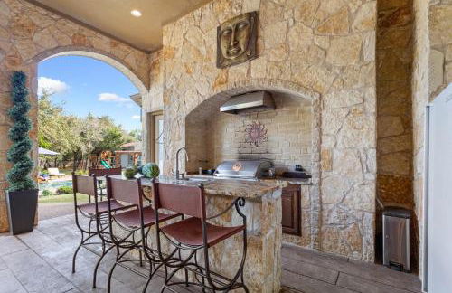 Noble Prairie Lux Estate Pool Spa Garden Venue Fireplace Themed Rooms - Foto 16