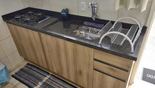 Kitnet calma, Próx a Br101 - Foto 5, stove