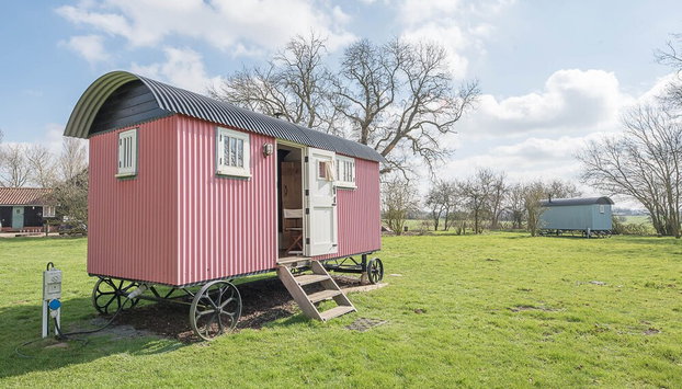 Thyme Shepherds Hut Boundary Farm Air Manage Suffolk - Foto 2, Imagen principal