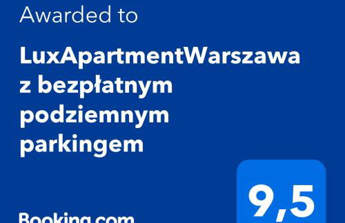 LuxApartmentWarszawa z bezpłatnym podziemnym parkingem - Foto 14