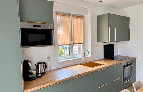 Le gîte du PN80 - Maison avec terrasse et jardin sur la véloroute de Fecamp - Foto 4