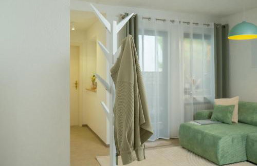 Einzigartiges Scandi Apartment - Innenstadt mit Parkplatz, Balkon & WLAN - Foto 9