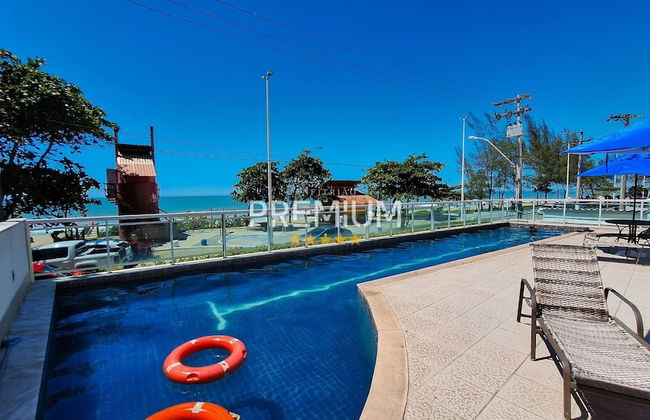 Flat pé na areia com vista internet e ar - Foto 16