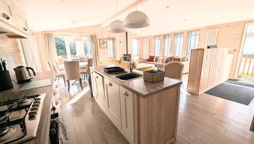 1 or 2 bedroom Hot tub Lodges - Foto 1, stove, dishwasher, toaster