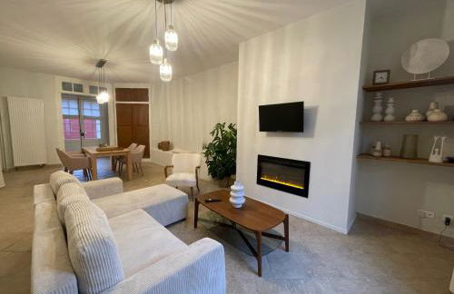 Duplex en rez-de-chaussée avec cour intérieure privée, proche de la mer, WIFI - Foto 3