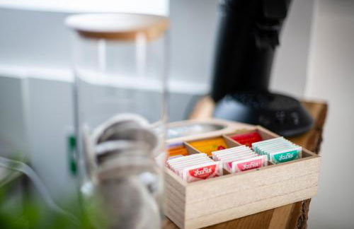 MOLA Apartments-Moderne Ferienwohnung im Herdecker Zentrum für 3 Personen-mit Balkon-Grill-Gratis Parkplatz-WLAN - Foto 12