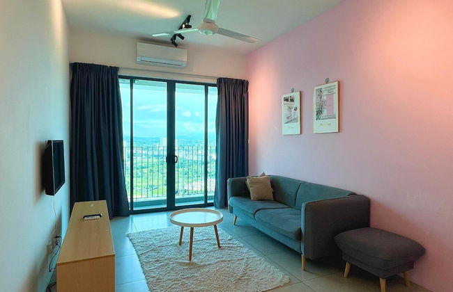 Comfy 3-Bedrooms Apartment at Meritus Residensi - Foto 26