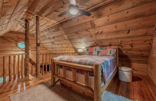 Smokies Cabin with Hot Tub and Arcade Games - Photo 25