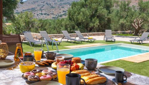 Eleolithos Villa olive & pool - Foto 3, sunbed, Garden view