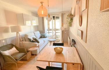 STUDIO LA POULE AU POT pieds des pistes font Romeu Pyrénées 2000 - Foto 4