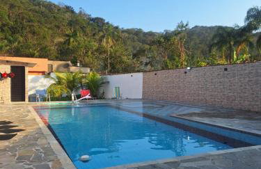 Casa em Bertioga com piscina aquecida Sitio família ROCHA - Foto 19