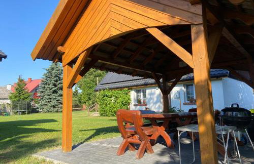 Domek nad jeziorem Bory Tucholskie las jeziora wakacje weekend Błądzim - Foto 2