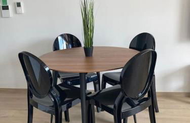 F2 neuf cosy et élégant avec terrasse, parking, WIFI - Foto 5