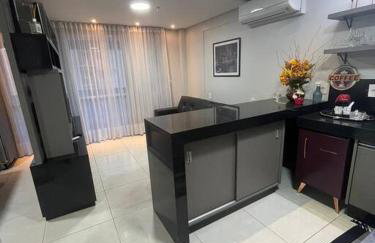 H-Flat Mobiliado com Garagem, 290m do Parque Flamboyant, Mínimo 2 Noites - Foto 9