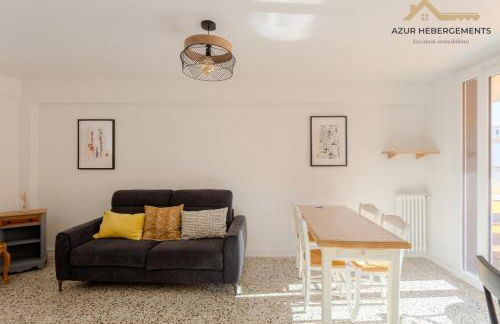 Cagnes Centre 4 pers, terrasse parking - Foto 18