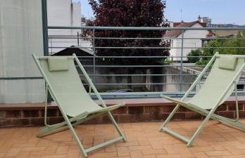 Terrasse 25m - Flat Cosy & Calme - 5 min Gare & Vinci - Foto 15