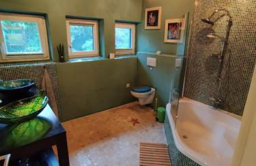 Blaues Haus - kleinere Doppelhaushälfte in Stadtkernnähe mit traumhaftem Bad und Küche - Foto 25