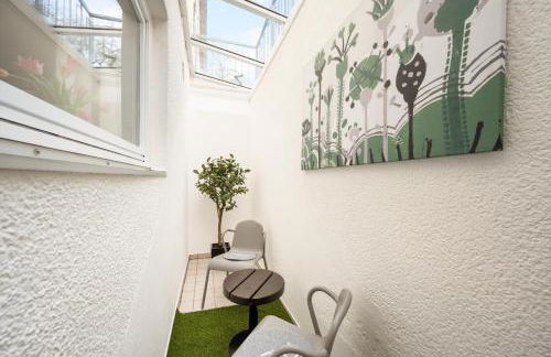 1BR 2Beds - kleiner privater Innenhof- Barrierefrei! -frisch saniert - Mozart EINS - Foto 10