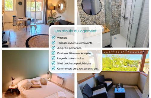 " Côté Parc " Cité de l'espace - Entrée autonome - Foto 2