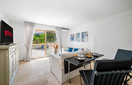 Nice Fabron, terrasse & piscine dans résidence - Foto 18