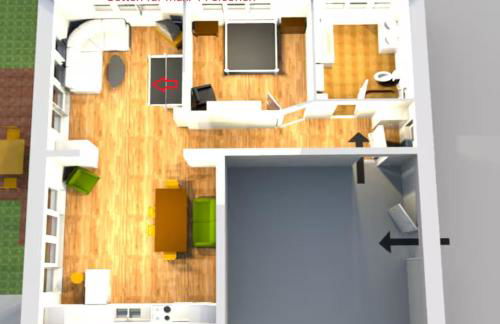 85 qm Wohnung Pauluste mit Terasse und Garten - Foto 6