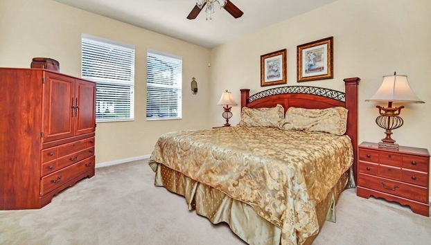 Private Pool & Spa Near Disney! 4 Bedroom Villa - Foto 5, Habitación