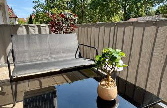 Klinik & Kurpark Parkplatz Barrierefreies Apartment Boxspringbett - Foto 17