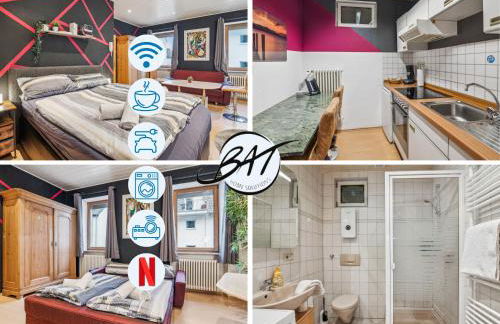 BAT Home Solutions Trier-Euren - alles was ein Hotel nicht bietet - 35 qm Ferienwohnung, Heimkino, Wallbox, Küche für 4 Personen - Foto 1