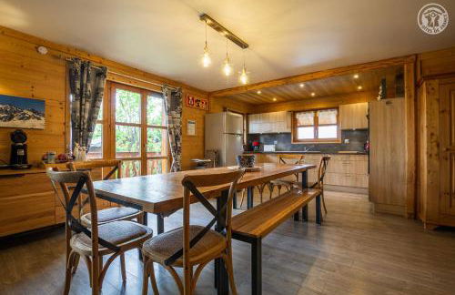 Appartement dans chalet aux saisies-100m des pistes-cœur station 13 pers - Foto 5