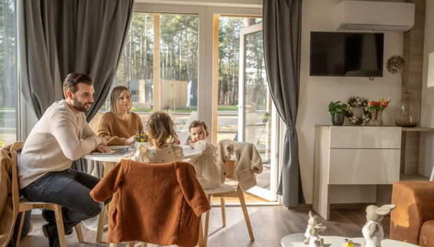 Modern Chalet With air Conditioning - Foto 4, Kitchen / Dining Room