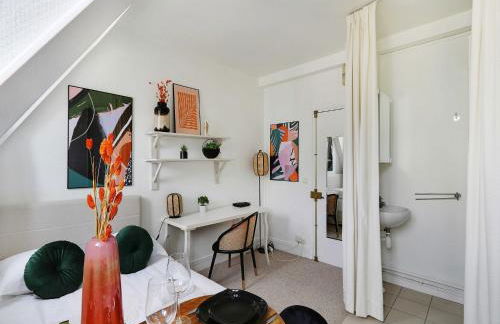 Charming Studio - HenriMartin Trocadero - BAIL MOBILITE - Foto 3