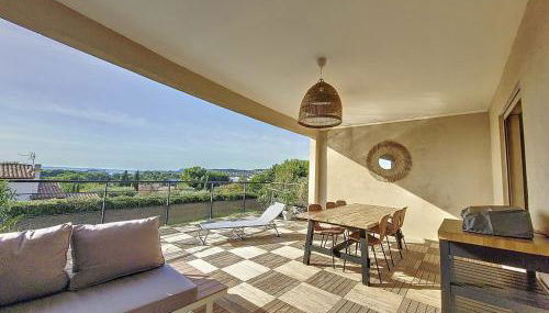 Appart, vue mer exceptionnelle à sanary, à pied 10mn criques et plage - Foto 2