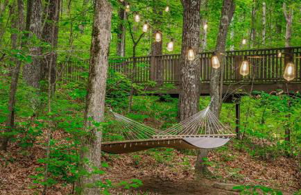 Peaceful Hideaway Treehouse near Little River Canyon - Foto 5