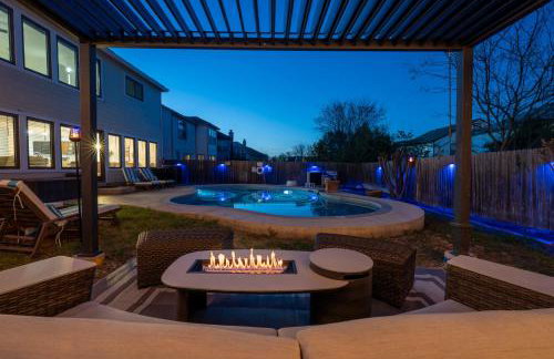 Georgian 5BR Retreat Heat Chilled Pool + Hot Tub - Foto 13