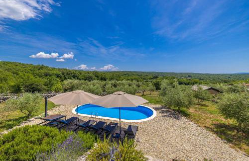 Rustic Holiday house Harmonie with private pool and large garden - Kapovci, Island Krk - Photo 34