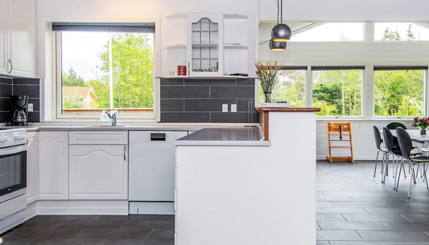 6 Person Holiday Home in Skjern - Foto 5, Cocina privada