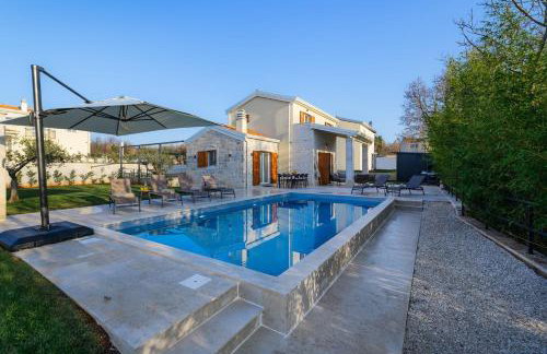 Villa Alloro Muntrilj with pool - Foto 24