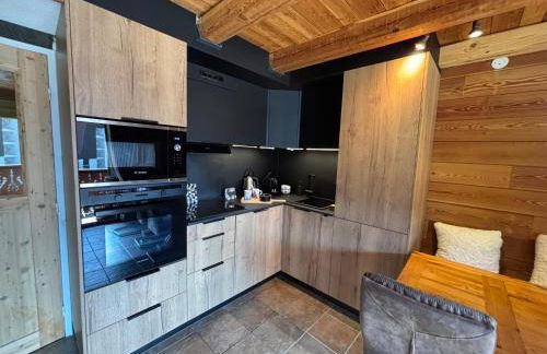 App style chalet de caractère, chaleureux et confortable pied des pistes - Foto 11