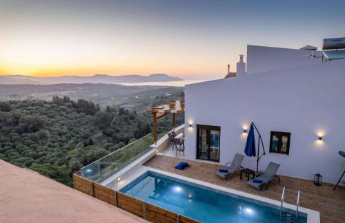 Archontiki Veranda - Design Villa in Crete with Heated Pool, Jacuzzi & Dreamy Views - Foto 1