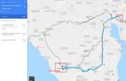 Country traditional house in Corfu village, Greece - Photo 34