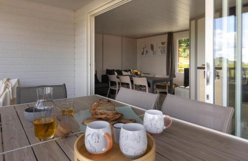 Oihana grand chalet de 2 à 6 pers climatisé avec piscine vue et calme à Hasparren-Pays Basque - Foto 18