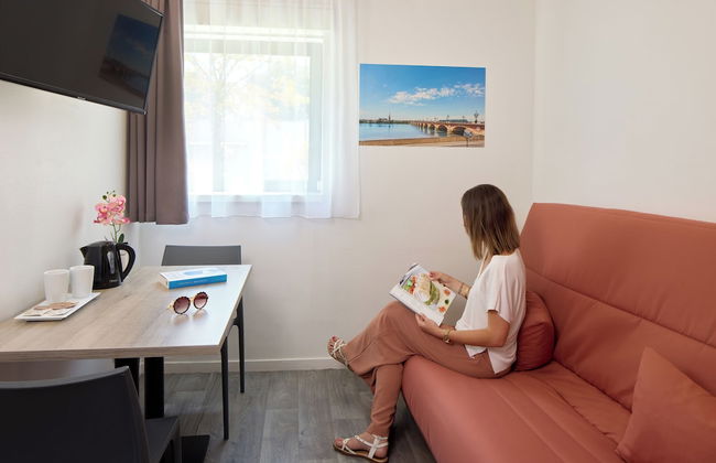 Zenitude Hôtel - Résidences Bordeaux Aéroport - Foto 15