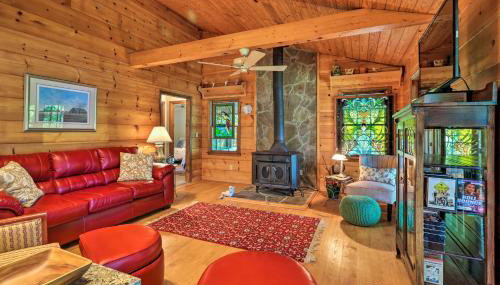 Lakefront Milledgeville Cabin Private Dock, Porch - Foto 3