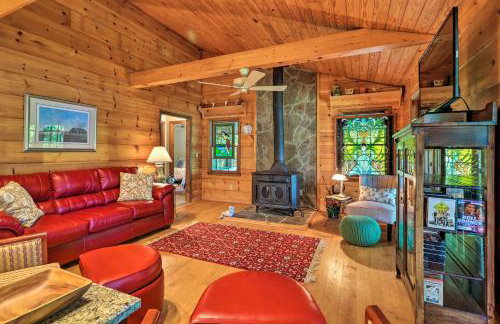 Lakefront Milledgeville Cabin Private Dock, Porch - Foto 3