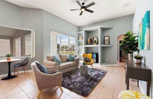 Spacious Disney Themed 5Bed Villa! Private Heated Enclosed Pool/Spa/BBQ! - Photo 7