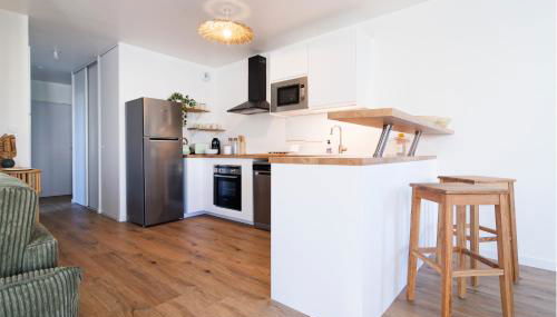 Appartement Aloha - Proche du Port de Carteret - Foto 2, stove