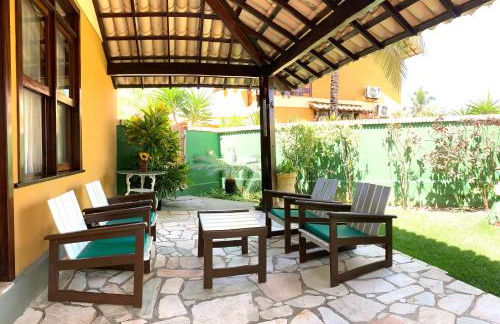 Casa em condomínio, beira mar e piscina Barra de São Miguel - Maceió- AL - Foto 6